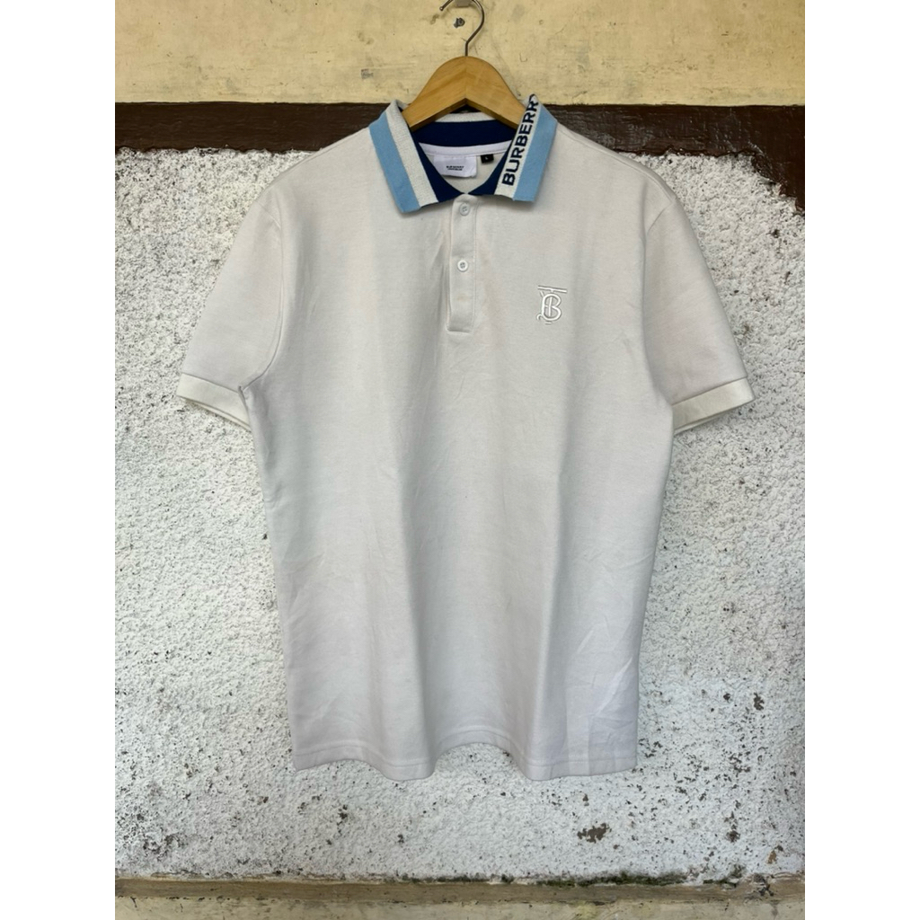 kaos krah polo shirt burberry