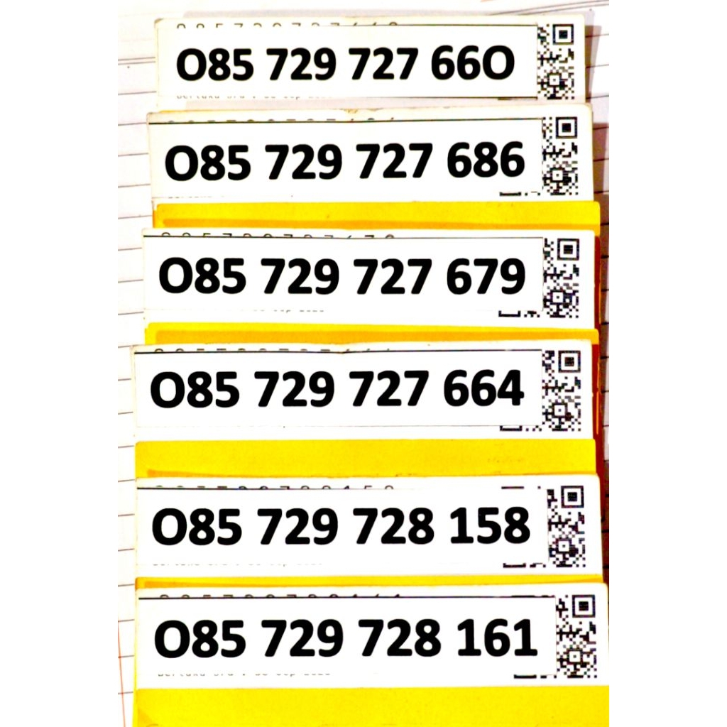 nomer Indosat Ooredoo 729 729 4G LTE 5G Mudah dihafal sudah include kuota 3GB