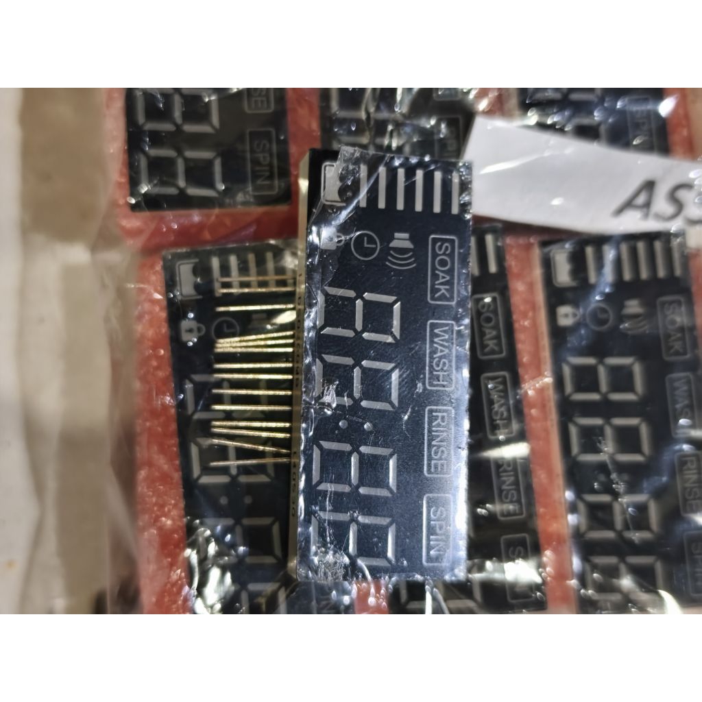 dispay modul mesin cuci zeromatic polytron