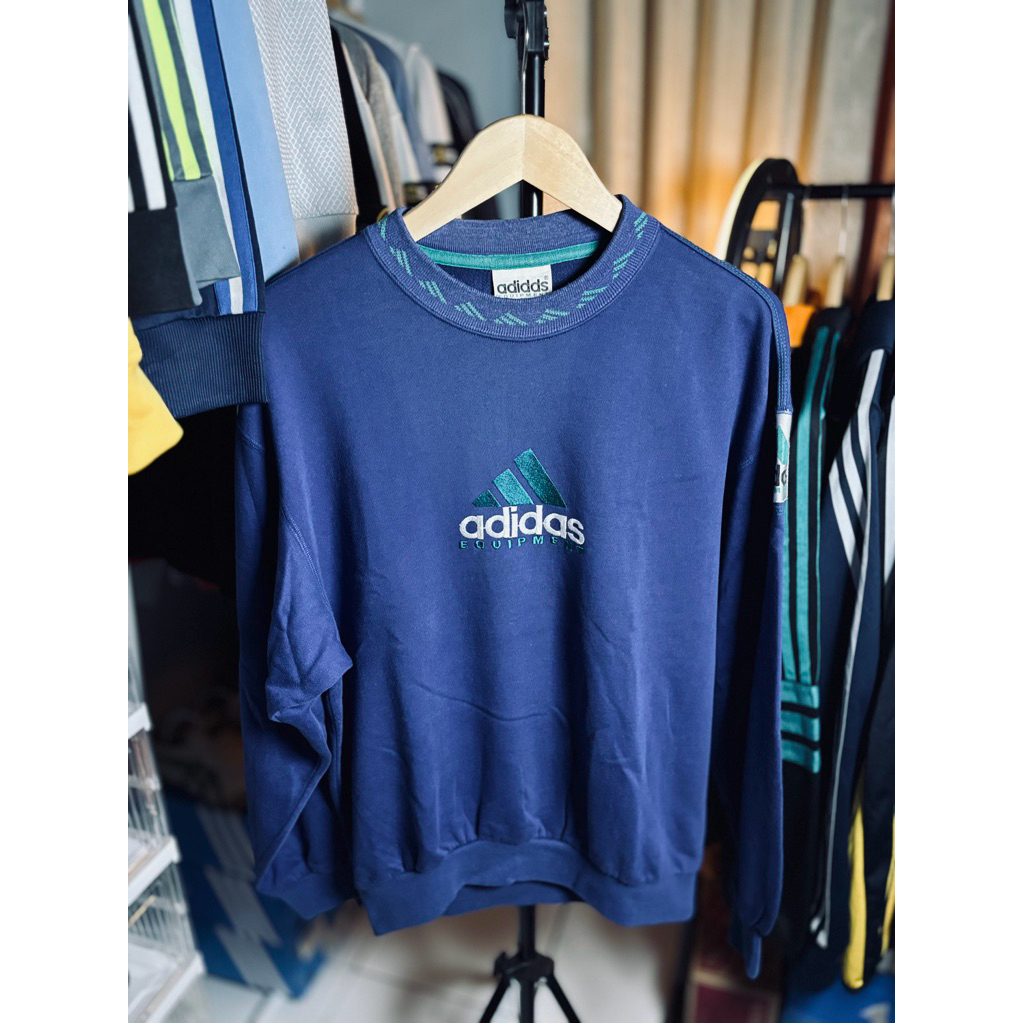 CHEMICALE-CREWNECK-ADIDAN EQUIPMENT VINTAGE