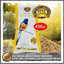 GOLDCOIN PELET KUNING PAKAN BURUNG MURAI KACER JALAK CENDET DLL