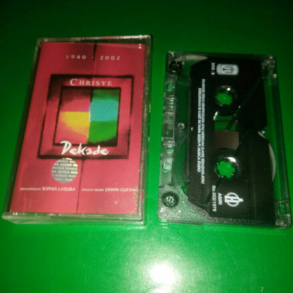 kaset pita Chrisye dekade