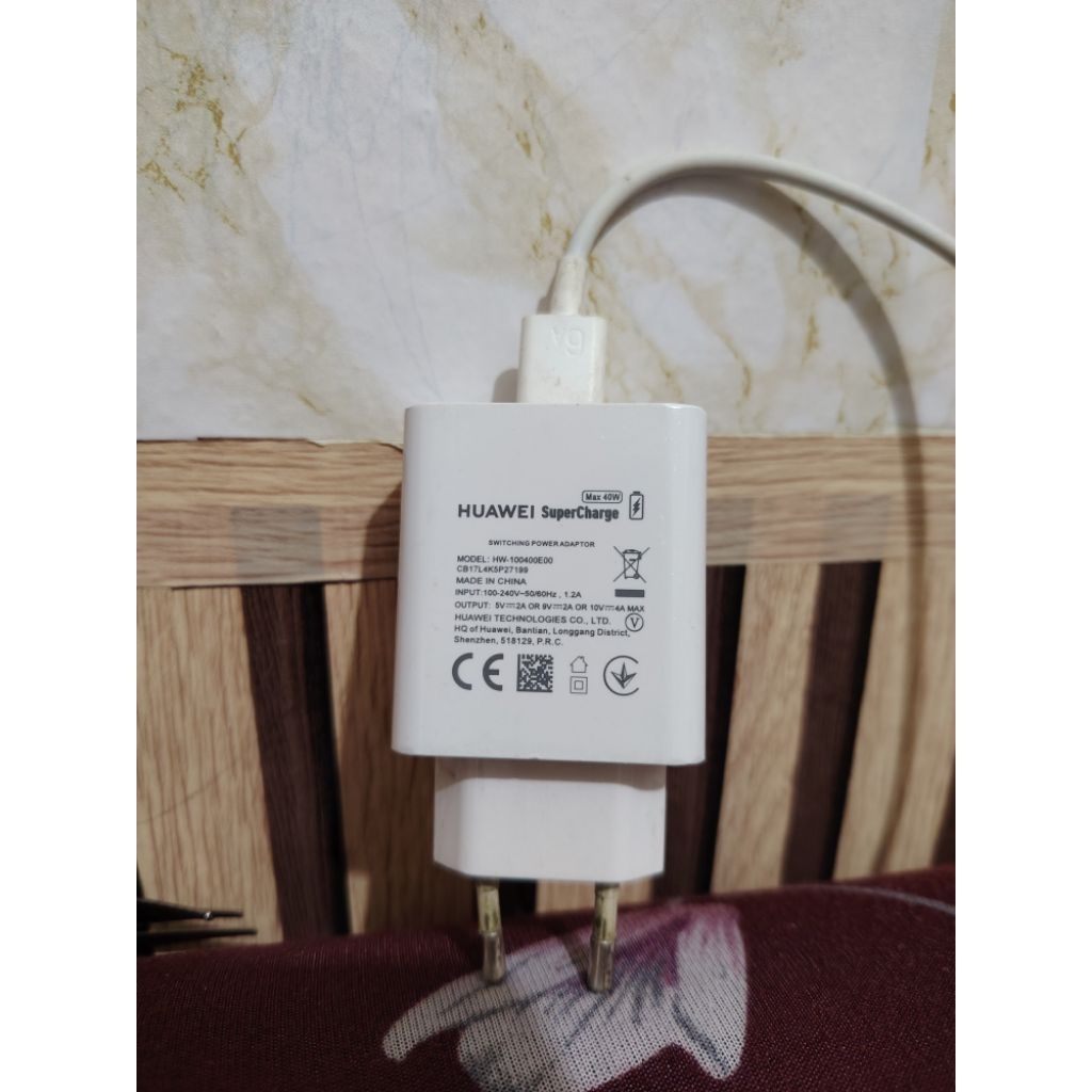 Charger original 40 watt huawei