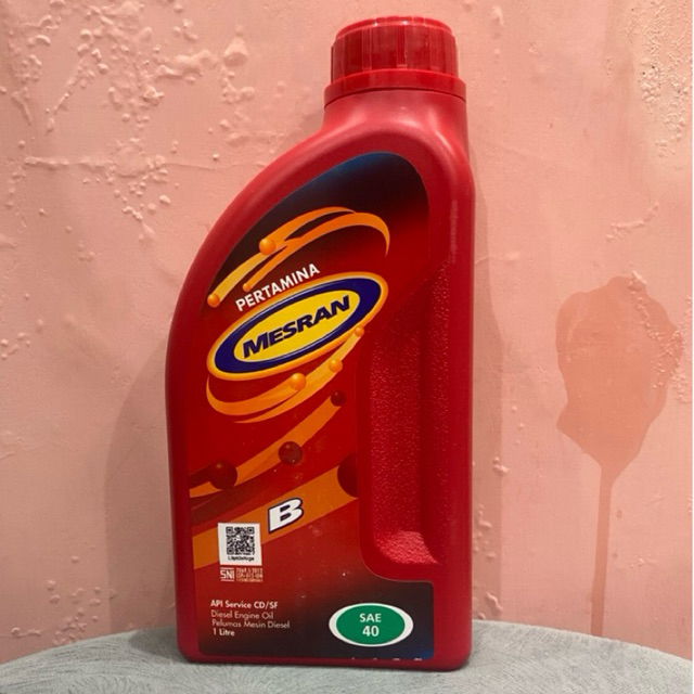 Oli Diesel PERTAMINA MESRAN B SAE 40 ORIGINAL