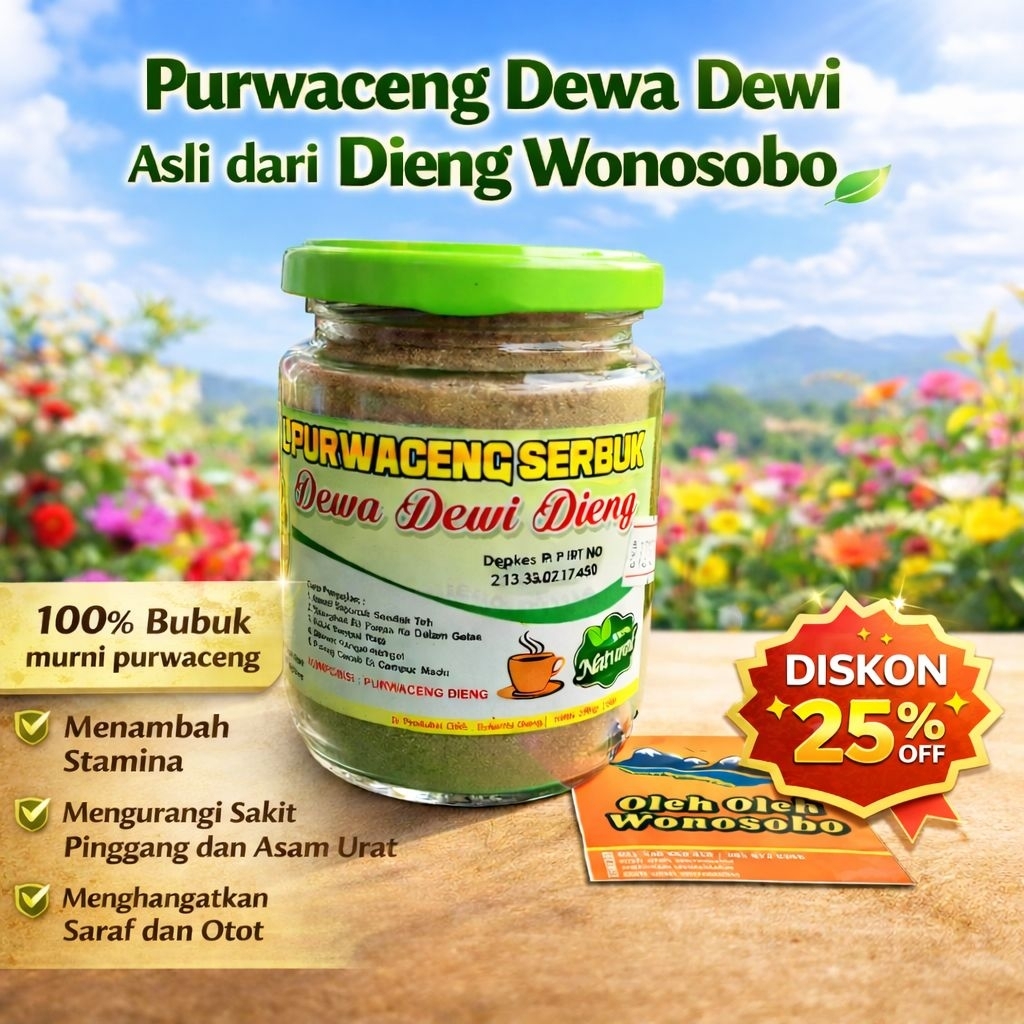 JAMU TRADISIONAL PURWACENG DIENG
