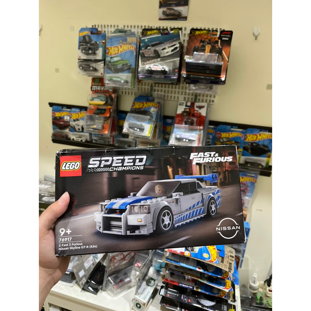 Lego Speed Champions Nissan Skyline R-34 FAST FURIOUS ORIGINAL