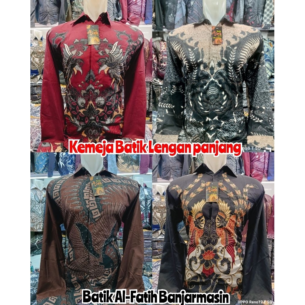 Batik Kemeja Pria Al-Fatih Banjarmasin