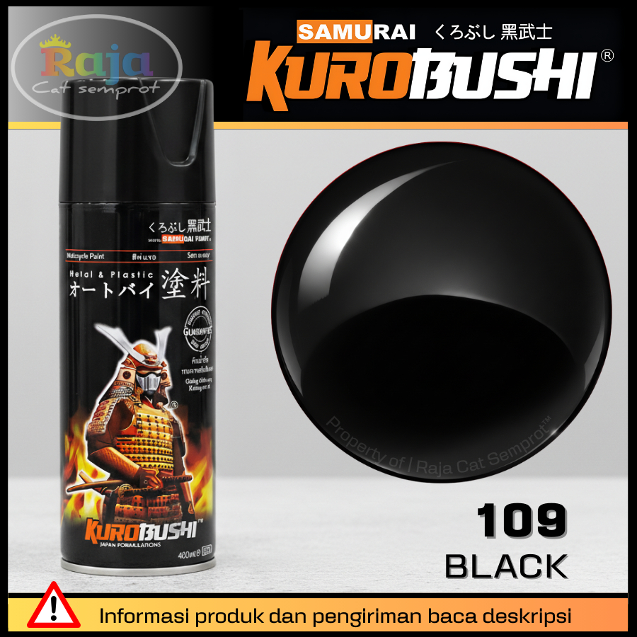 Samurai Paint : Black -109