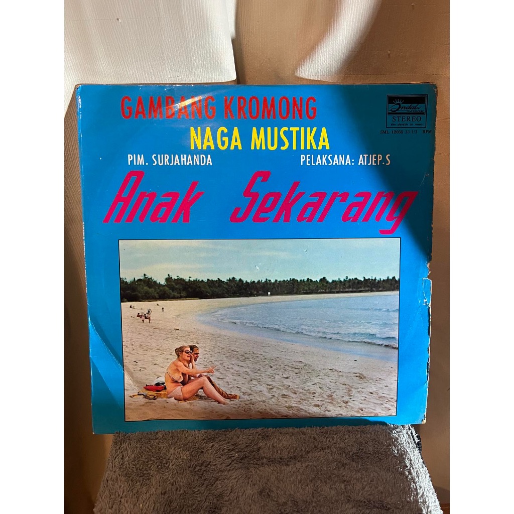 Vinyl Gambang Kromong Naga Mustika - Anak Sekarang / Piringan Hitam Gambang Kromong Naga Mustika - A