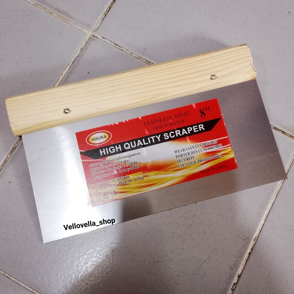 Kape skrap gypsum 8" Freed / Sekrap dempul 8"