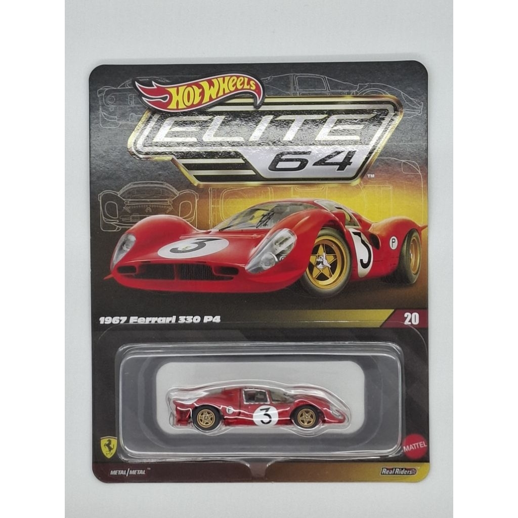 Hot Wheels 1967 Ferrari 330 P4 Elite 64
