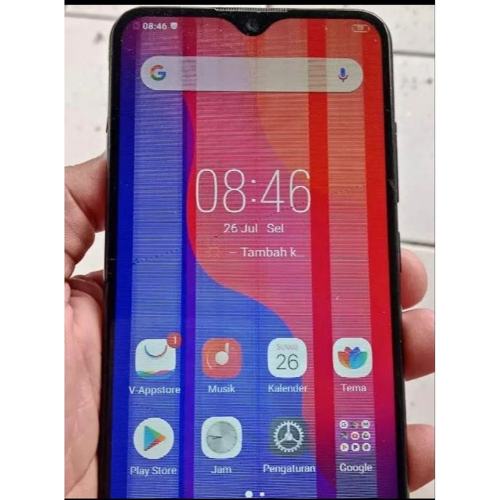 vivo y91c minus lcd