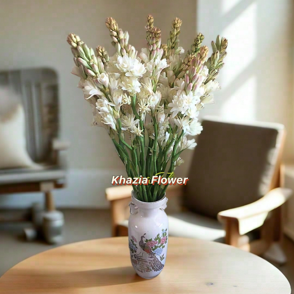 Bunga Sedap Malam Wangi Segar Bunga Tangkai Asli