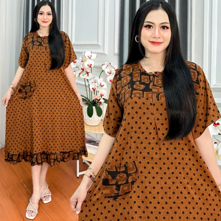 DASTER REMPEL JUMBO LD 120 PREMIUM BUSUI FRIENDLY BAHAN RAYON PREMIUM DIJAMIN ADEM // DASTER BUSUI F