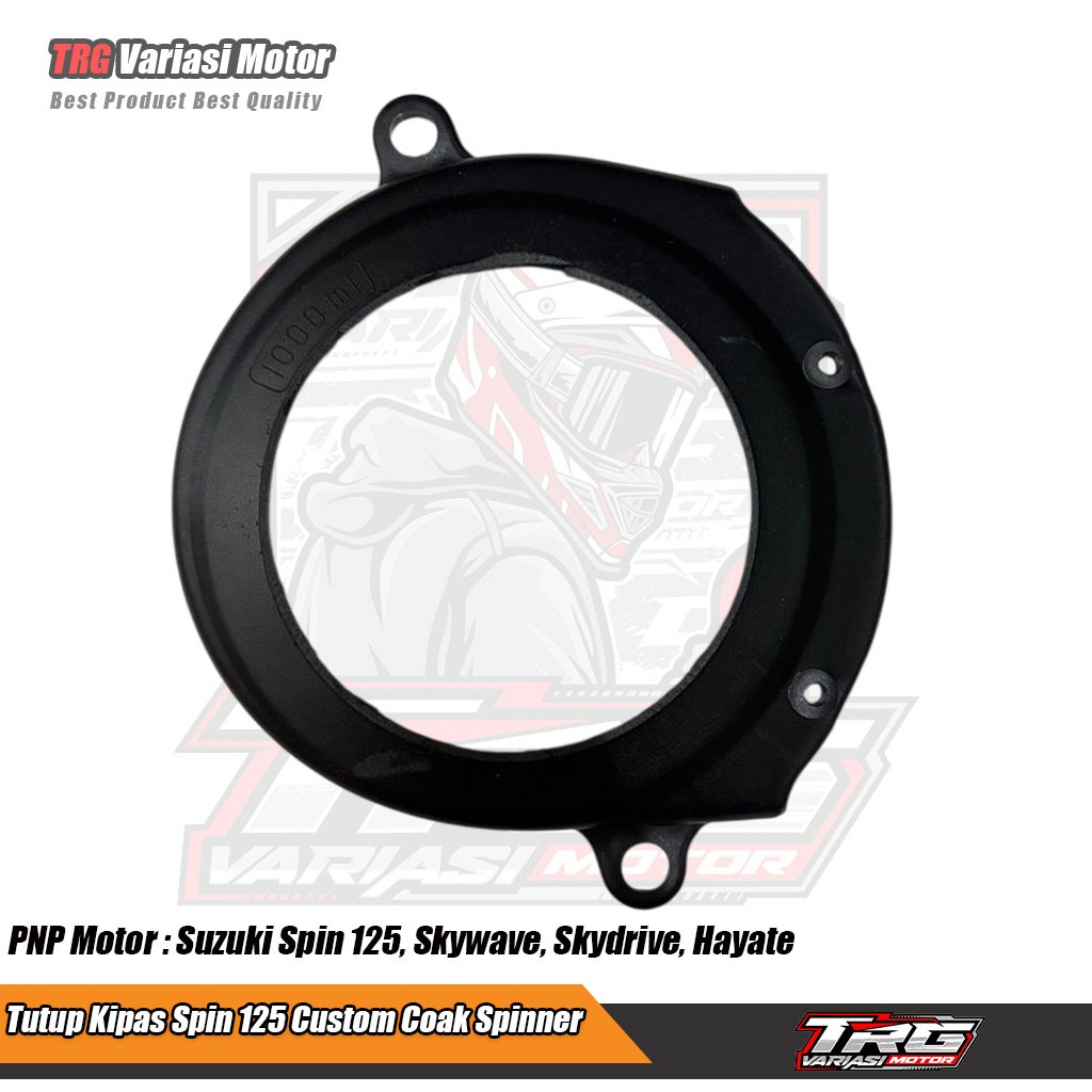 Tutup Kipas Spin 125 Costum Coak Cover Kipas Spin 125 Original TRG