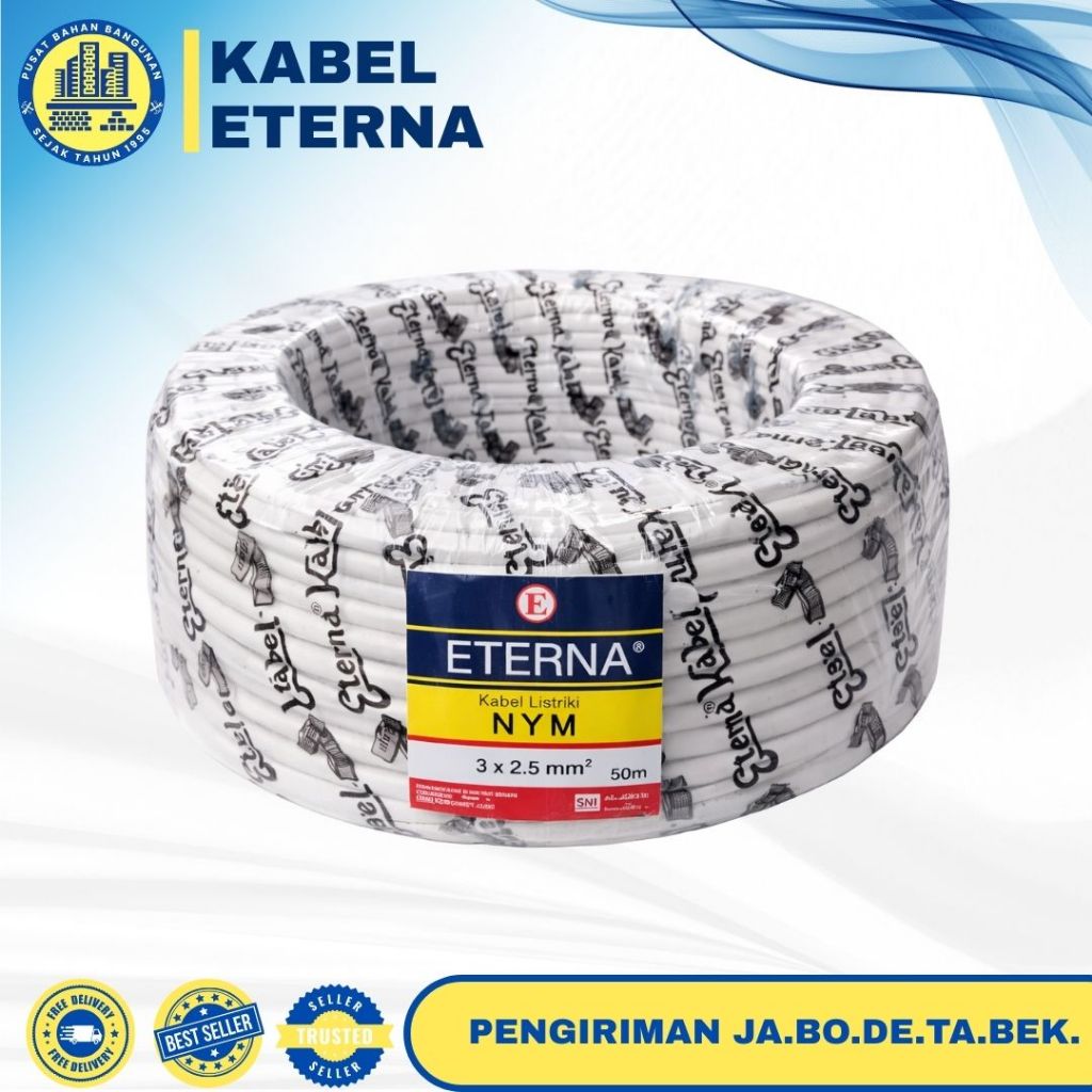 KABEL ETERNA NYM 50 METER | PER ROLL