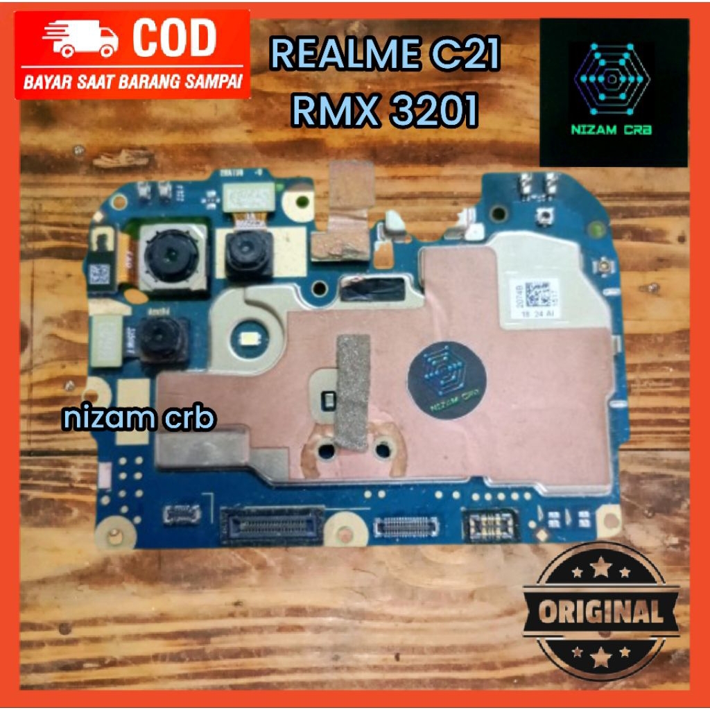 Mesin REALME C21 RMX3201 Normal Original bergaransi