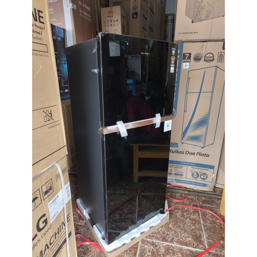 kulkas Polytron 23MNX / kulkas Polytron 2 pintu non salju