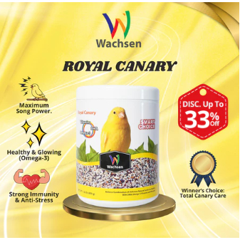 Wachsen Pakan Burung Kenari Smart Choice Royal Canary