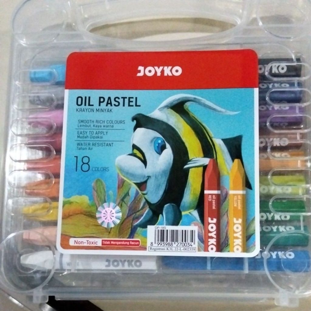 oil pastel joyko 18colour