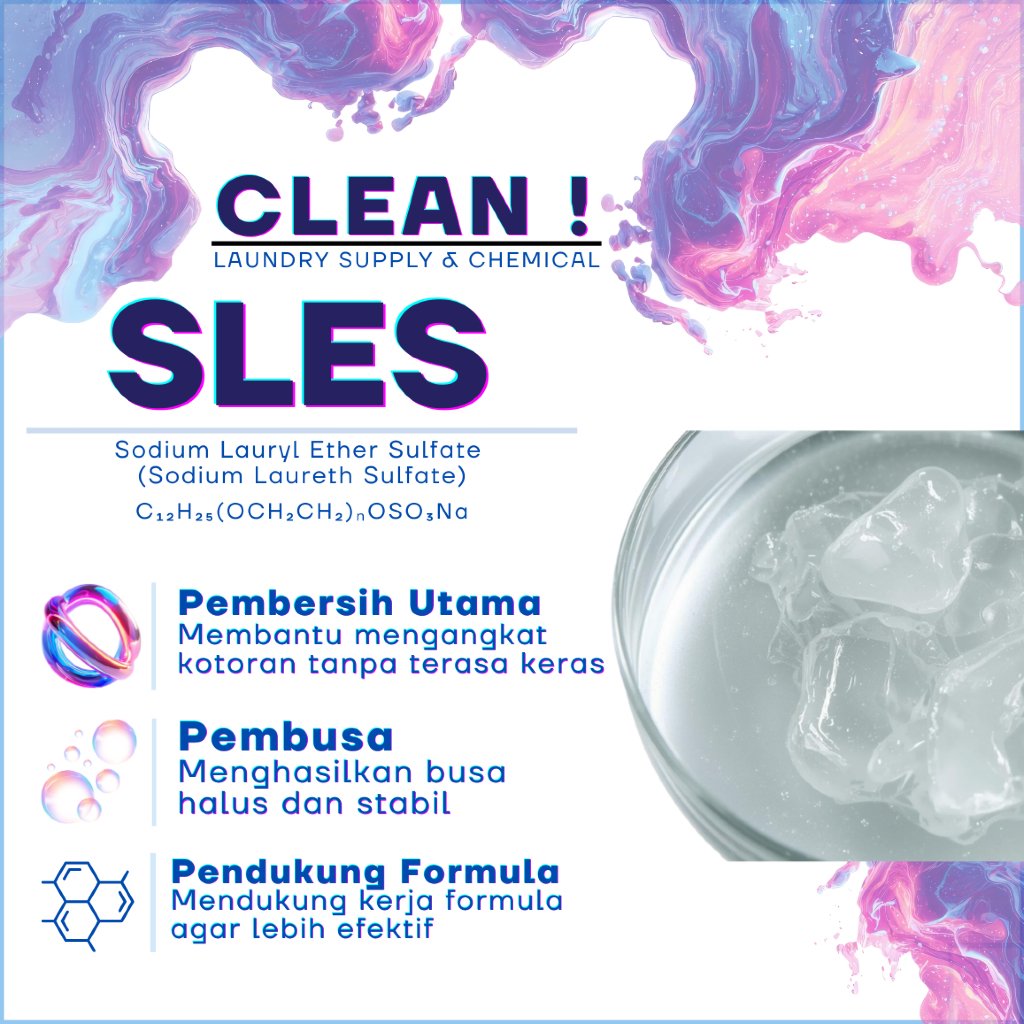 Texapon / Sles / Texapone / Bahan Sabun - Detergen