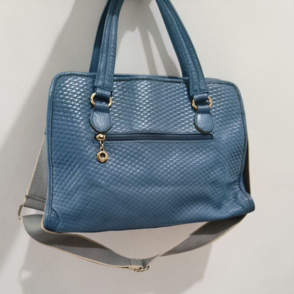 Tas Kulit Wanita Biru muda-04
