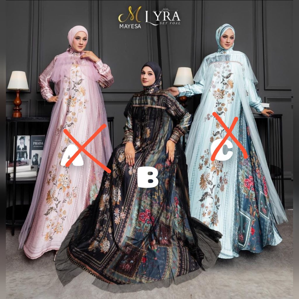 Lyra Set Voal by Mayesa Premium