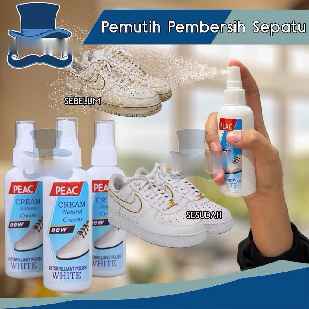 LIO CAIRAN PEMBERSIH & PEMUTIH SEPATU / SNEAKERS