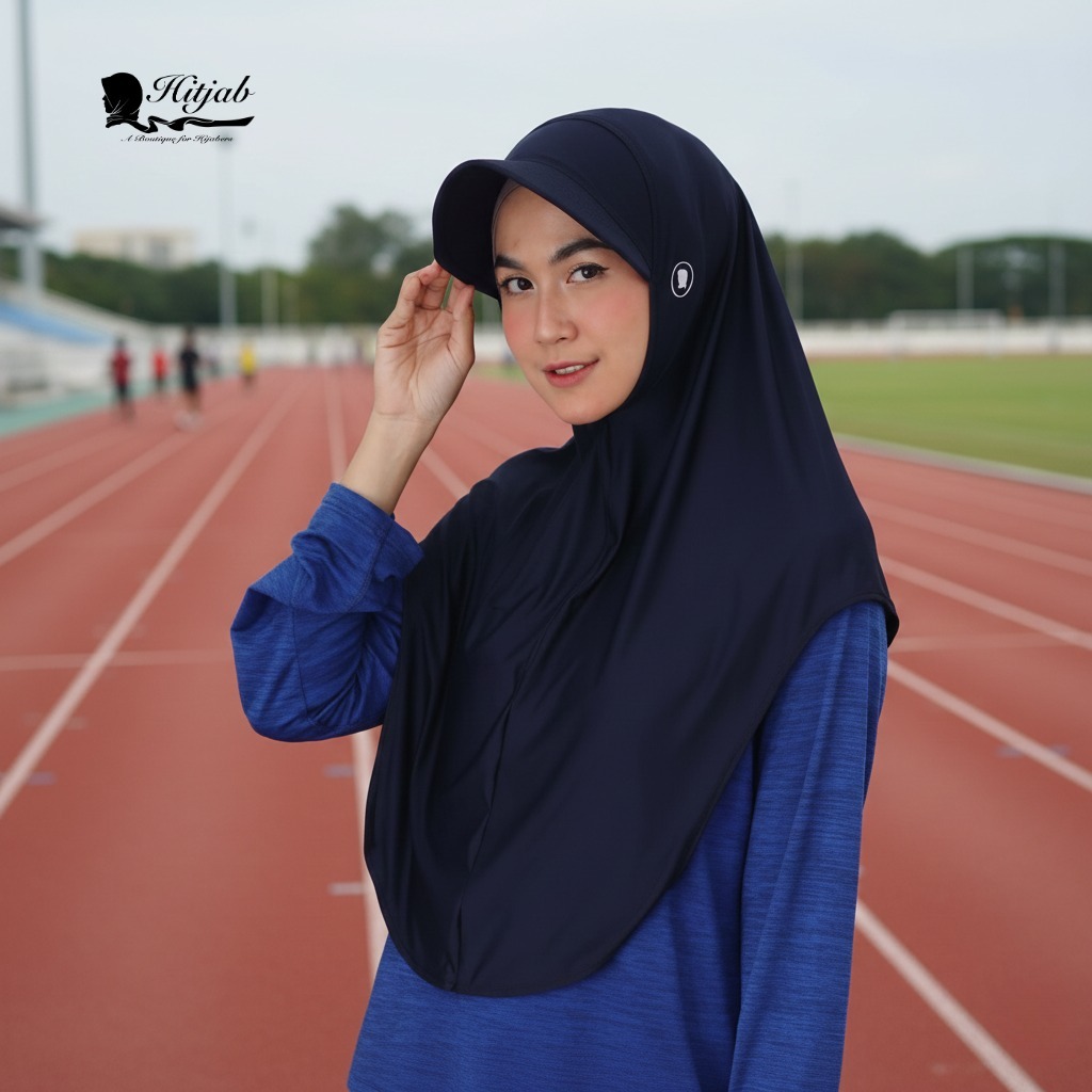 Hitjab - NEW Hijab Topi Instant Cap Hijab Olahraga Padel Sport Muslimah