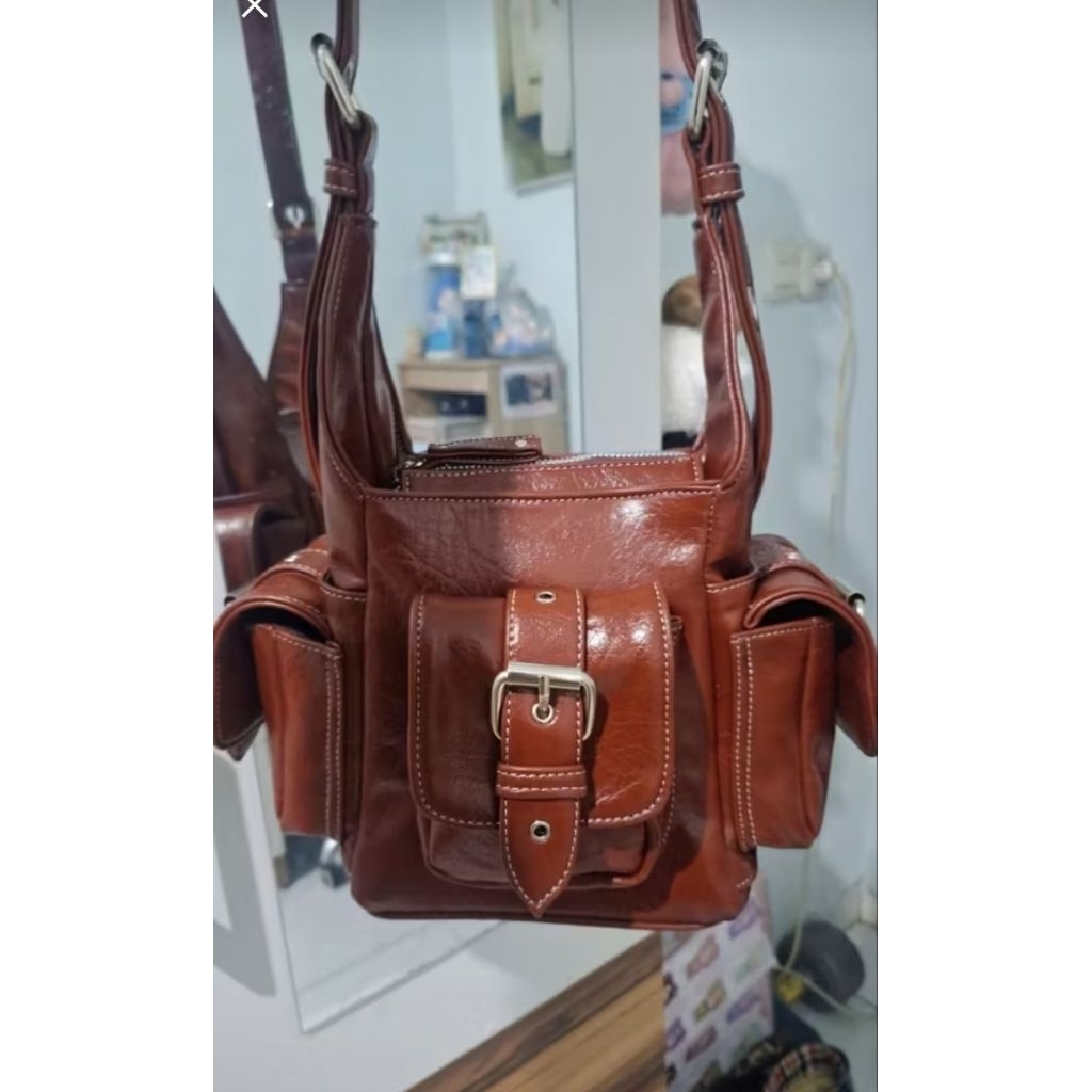 TAKO BAG OMOTE CHAN MAHOGANY