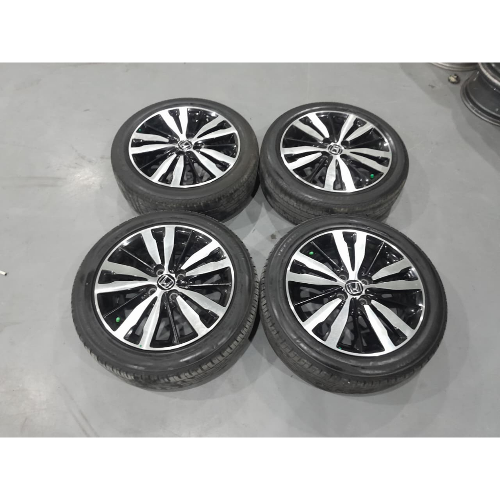 Velg bekas honda jazz rs ring 16 baut 4x100 + ban seken kondisi bagus
