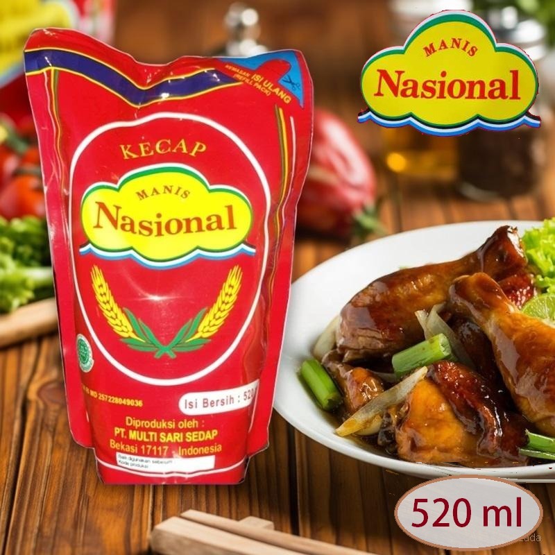 Nasional Kecap Manis Nasional Pouch Refill