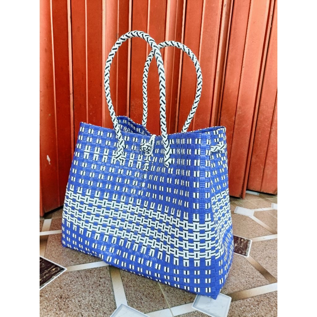 Tas Anyaman Plastik Jali Jali Buwoh Jumbo Tas Belanja Tas ke Pasar