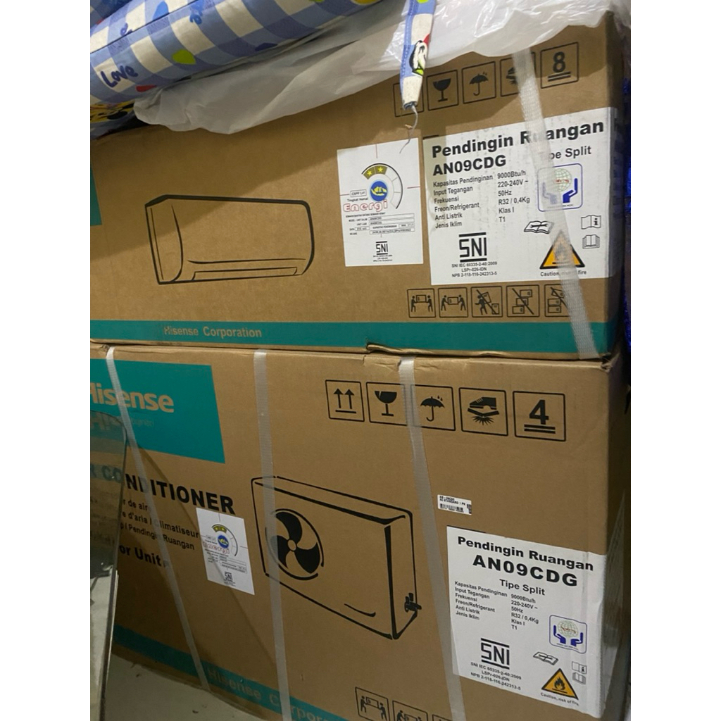 new AC HISENSE 1PK