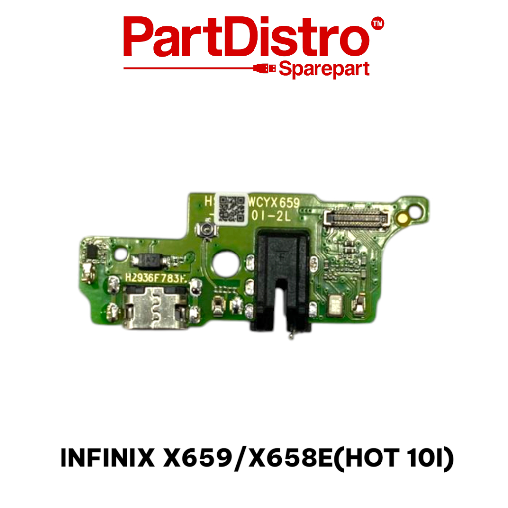 BOARD CONNECTOR CHARGER  INFINIX X659/X658E / PCB KONEKTOR CAS INFINIX HOT 10I