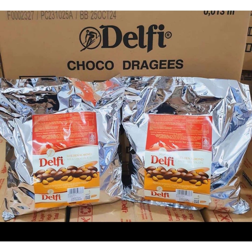 COKLAT DELFI DRAGEES / COKLAT DELFI / DELFI ALMOND MEDE