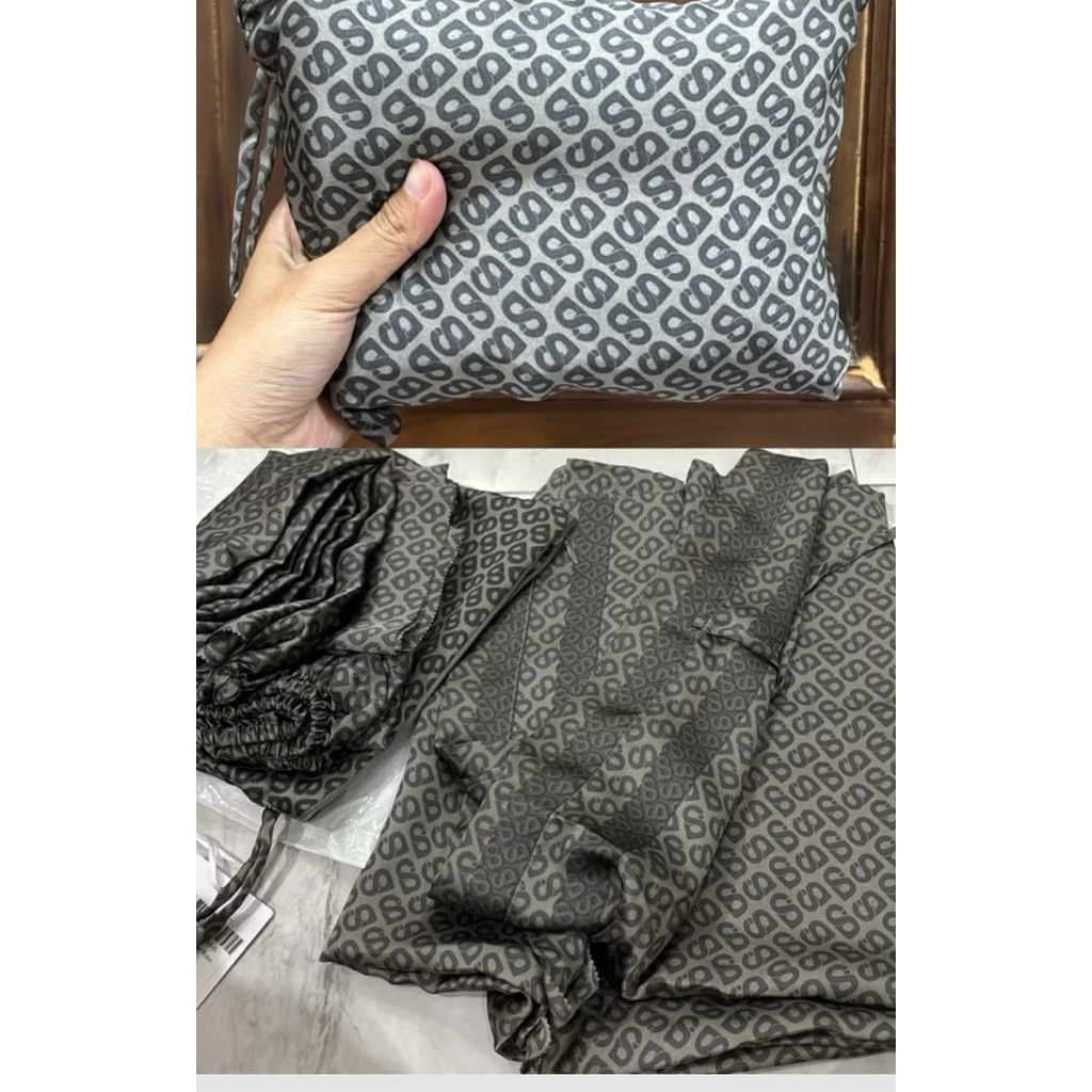 As is mukena buttonscarves tapis black
