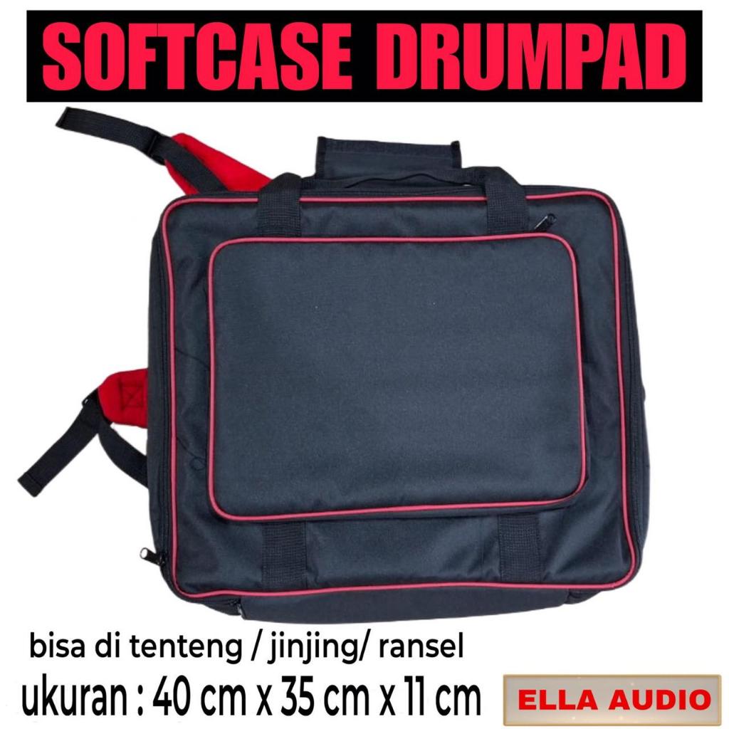 Softcase Drum pad Tas Gigbag Drum pad Yamaha DTX Multi 12