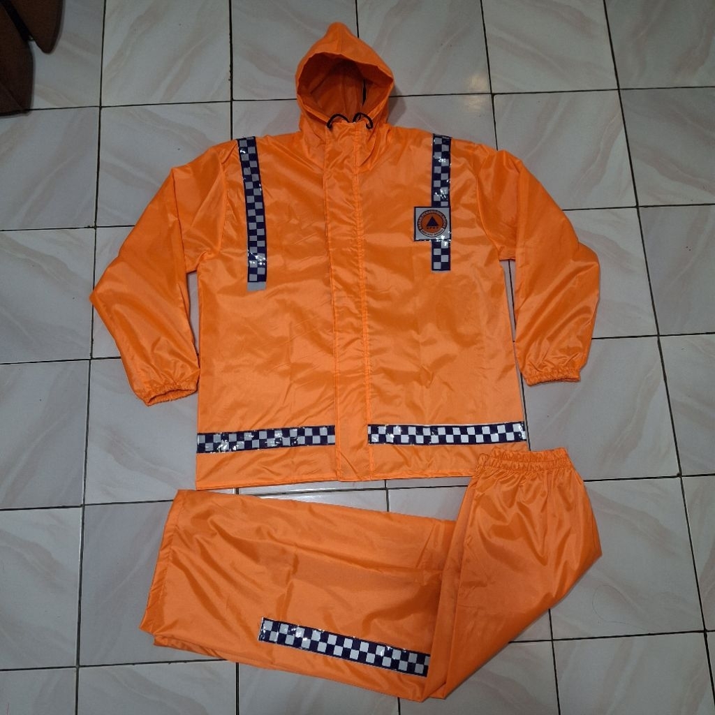 jas hujan setelan premium water proof asli BPBD