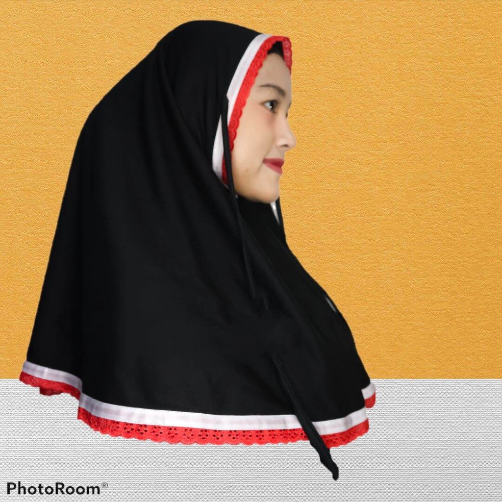 Jilbab Pencak Silat Kaos Renda Banyak Warna Bergo Silat Fashion Muslimah Jilbab Silat