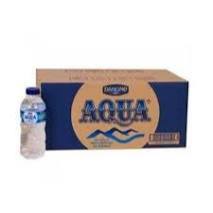 Aqua Botol 24x330ml per dus GOSEND GRAB SAJA / Aqua Botol 330ml 1 Dus