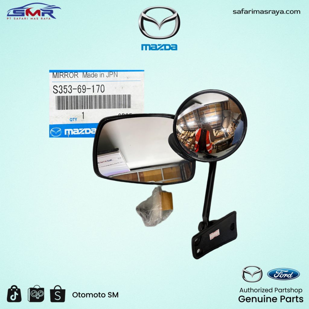 Spion Komplit Kiri Mazda E2000 Original S35369170