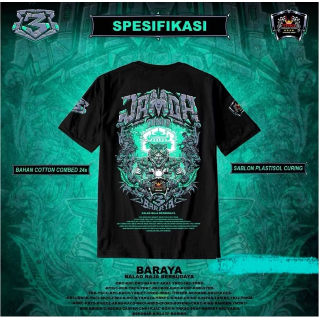 Kaos Jamda JABAR