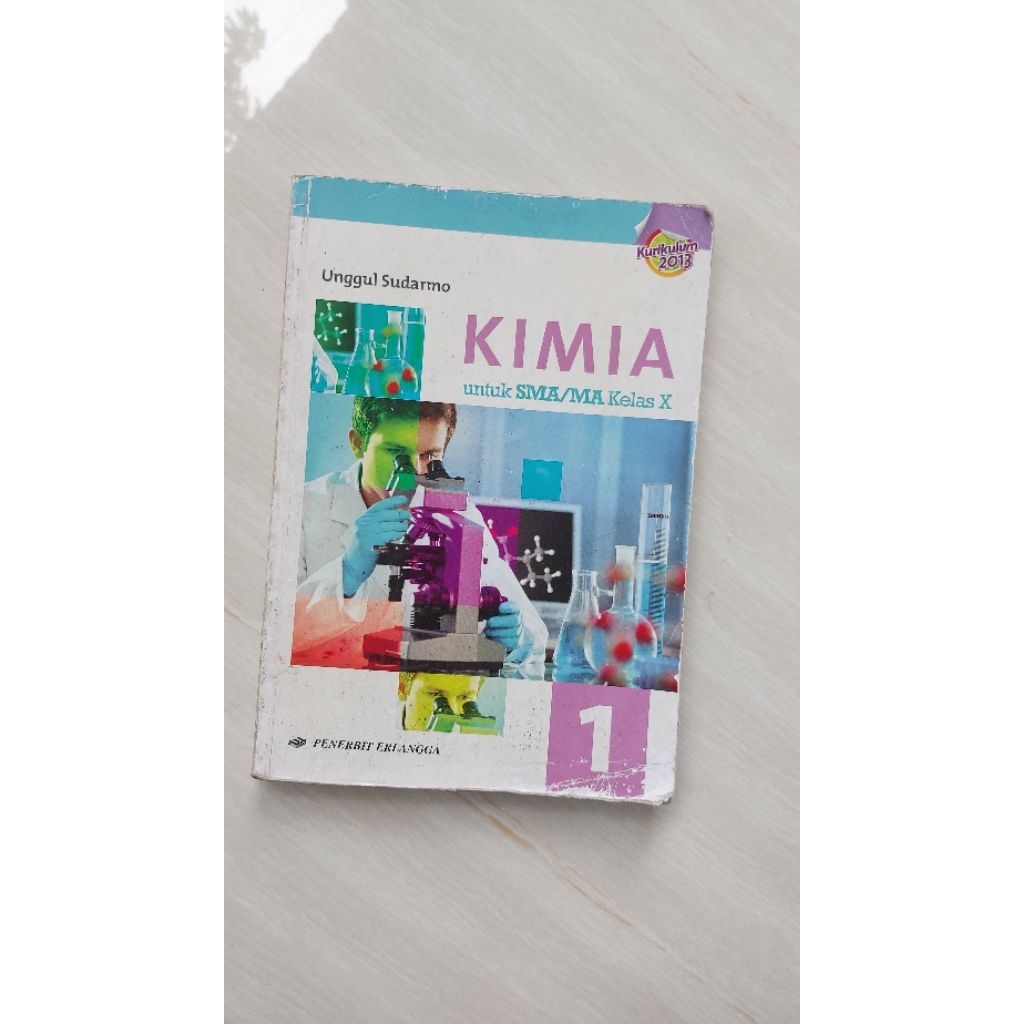 Buku Kimia kelas 10 Erlangga