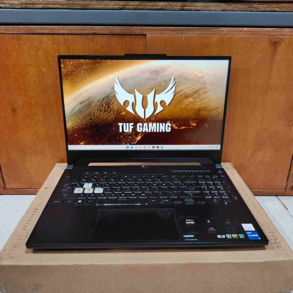 #Dash #Gen 12Th #FullBlack  Laptop Gaming Editing Asus Tuf Dash F15 FX517ZC, Intel Core i5-12450H, G