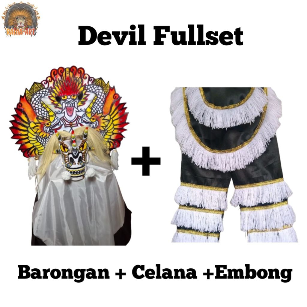 BARONGAN DEVIL CASPER FULLSET