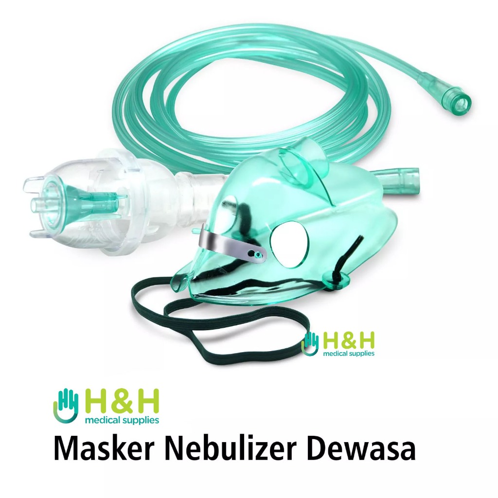 Nebulizer Mask / Masker Nebulizer Dewasa / Masker Nebulizer Anak