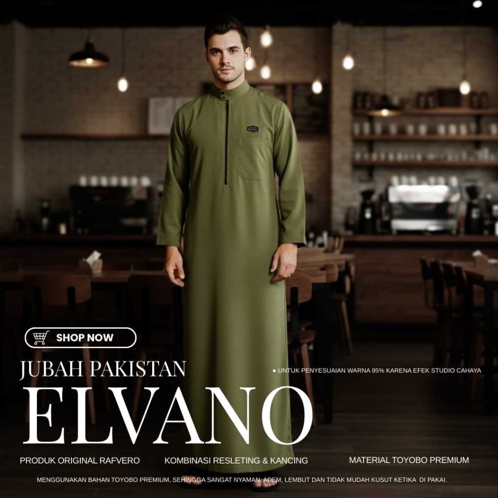 Gamis Pria ELVANO ORIGINAL RAFVERO