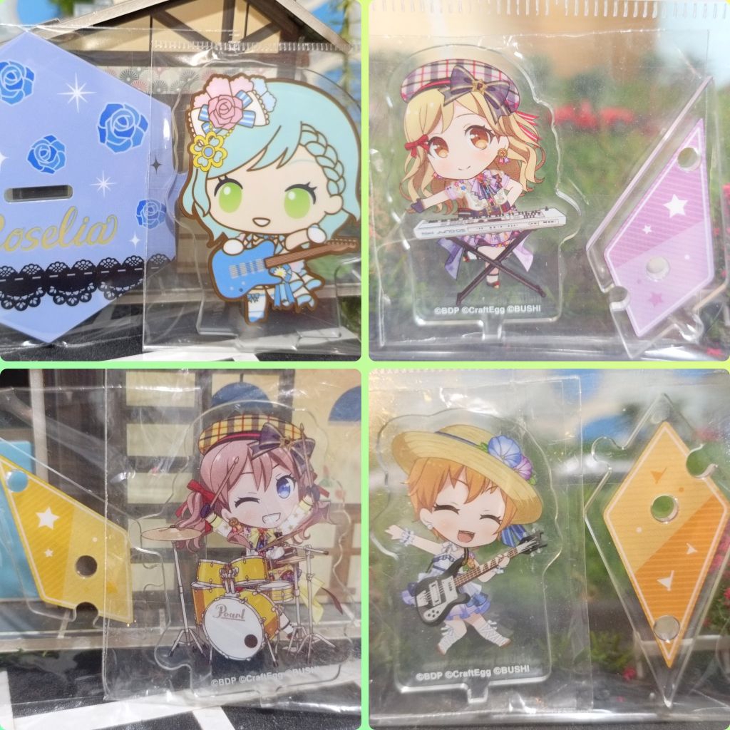 Official Bangdream Bandori standee akrilik original