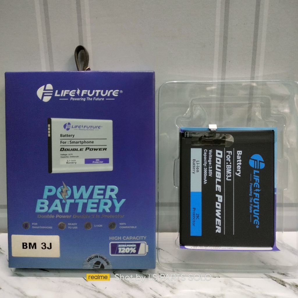 Baterai LF Double Power ~ BM3J / Baterai Xiomi Mi8 LIte / XIomi MI8 Lite Double power BM3J